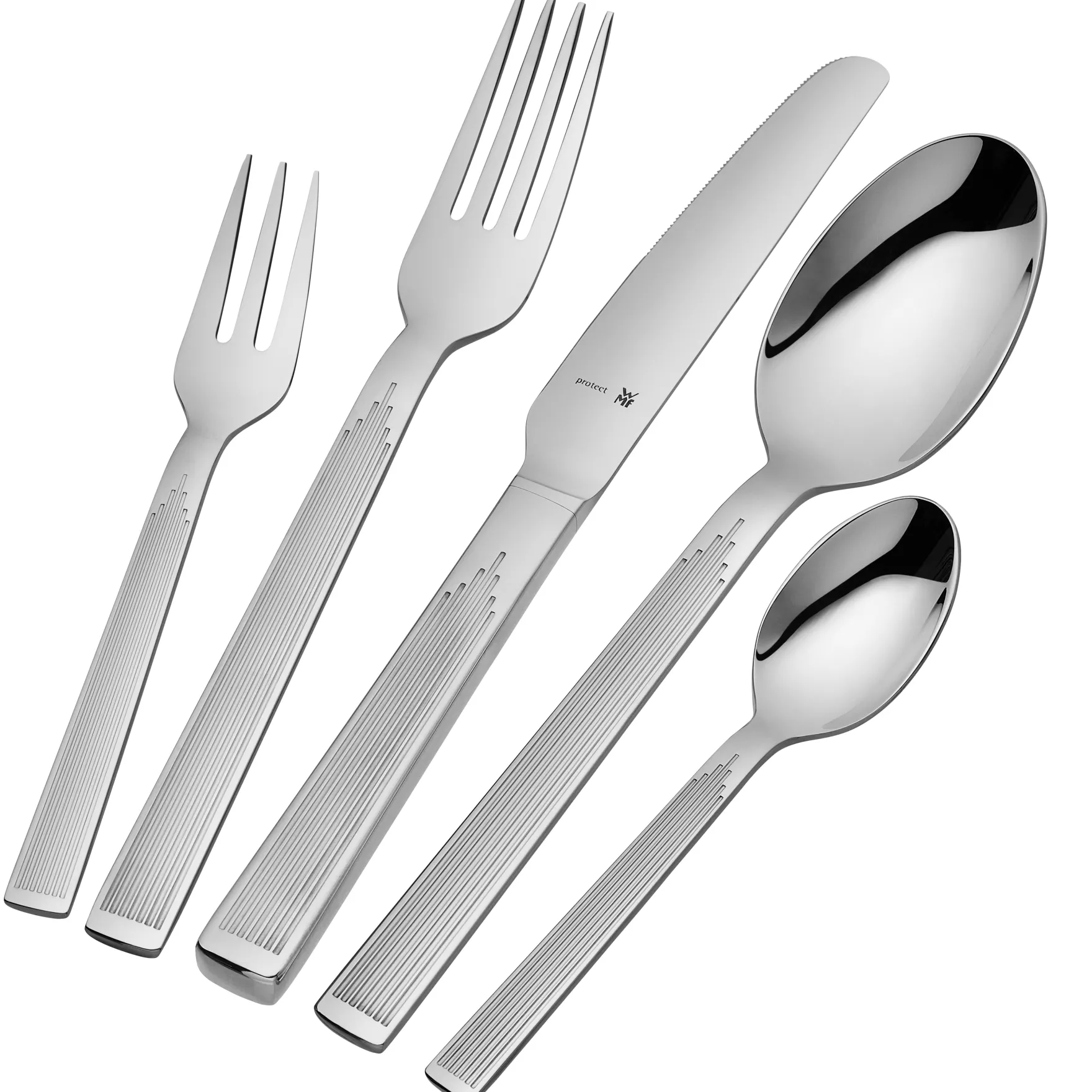 Besteck-Sets|WMF Art Deco Besteck-Set, 66-teilig, Cromargan protect®