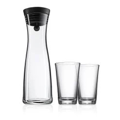 Wassergläser|Karaffen & Dekanter|WMF Basic Set Wasserkaraffe mit 2 Gläsern