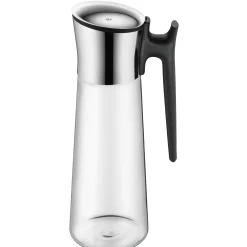 Karaffen & Dekanter|WMF Basic Wasserkaraffe mit Griff, 1,5 l, Schwarz