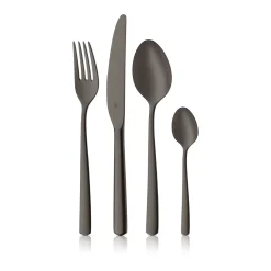 Besteck-Sets|WMF Boston Besteck-Set, Dark Passion, 24-teilig, Cromargan®