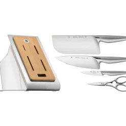 Messerblöcke|Messersets|WMF Chef`s Edition Messer-Vorteils-Set* mit Messerblock für die asiatische Küche, 5-teilig