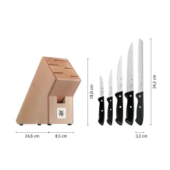 Messersets|WMF Classic Line Messer-Set, 6-teilig
