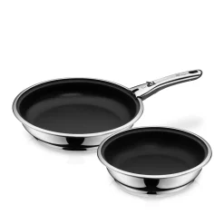 Induktionspfannen|Pfannen-Sets|WMF Click&Serve Pfannen Vorteils-Set*, 3-teilig