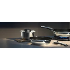 Induktionspfannen|Pfannen-Sets|WMF Click&Serve Pfannen Vorteils-Set*, 3-teilig