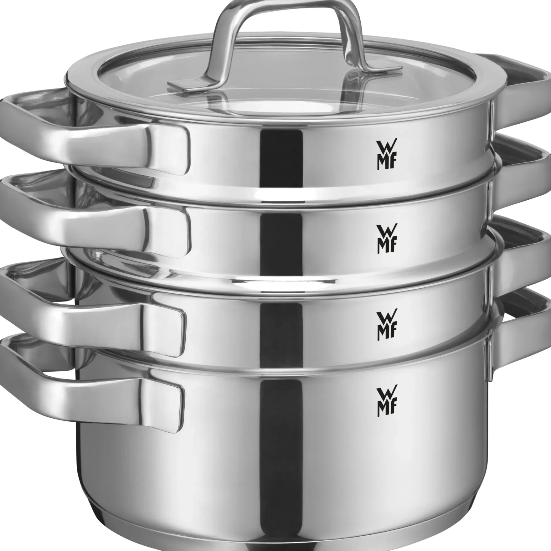 Topfsets|WMF Compact Cuisine Kochgeschirr-Set, 4-teilig