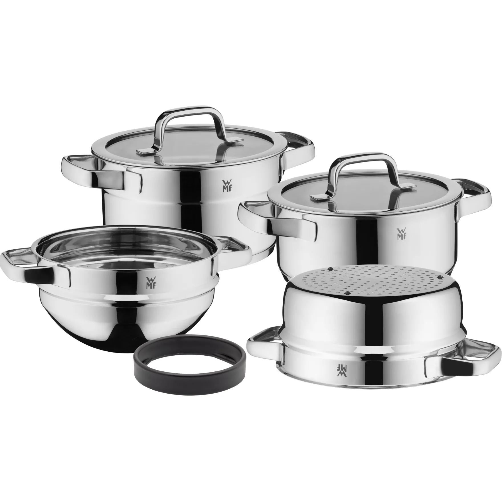 Topfsets|WMF Compact Cuisine Kochgeschirr-Set, 4-teilig