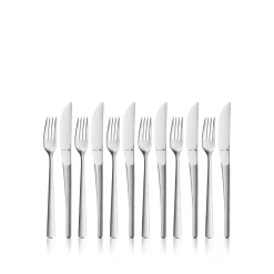 Besteck-Sets|WMF Corvo Dessertbesteck-Set, 12-teilig, Cromargan protect®
