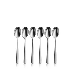 Löffel|WMF Corvo Espressolöffel-Set, 6 Stück, Cromargan protect®