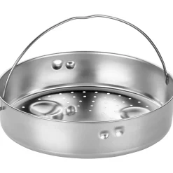 Zubehör Töpfe|WMF Dampfgareinsatz mit Griff für Schnellkochtöpfe, 18 cm