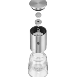 Salz- & Pfeffermühlen|Gewürzmühlen|WMF De Luxe Gewürzmühlen-Set, 3-teilig