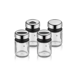 Zuckerstreuer|Salz- & Pfefferstreuer|WMF Depot Gewürzstreuer-Set, 4-teilig