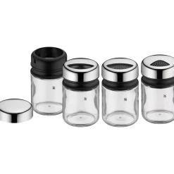 Zuckerstreuer|Salz- & Pfefferstreuer|WMF Depot Gewürzstreuer-Set, 4-teilig