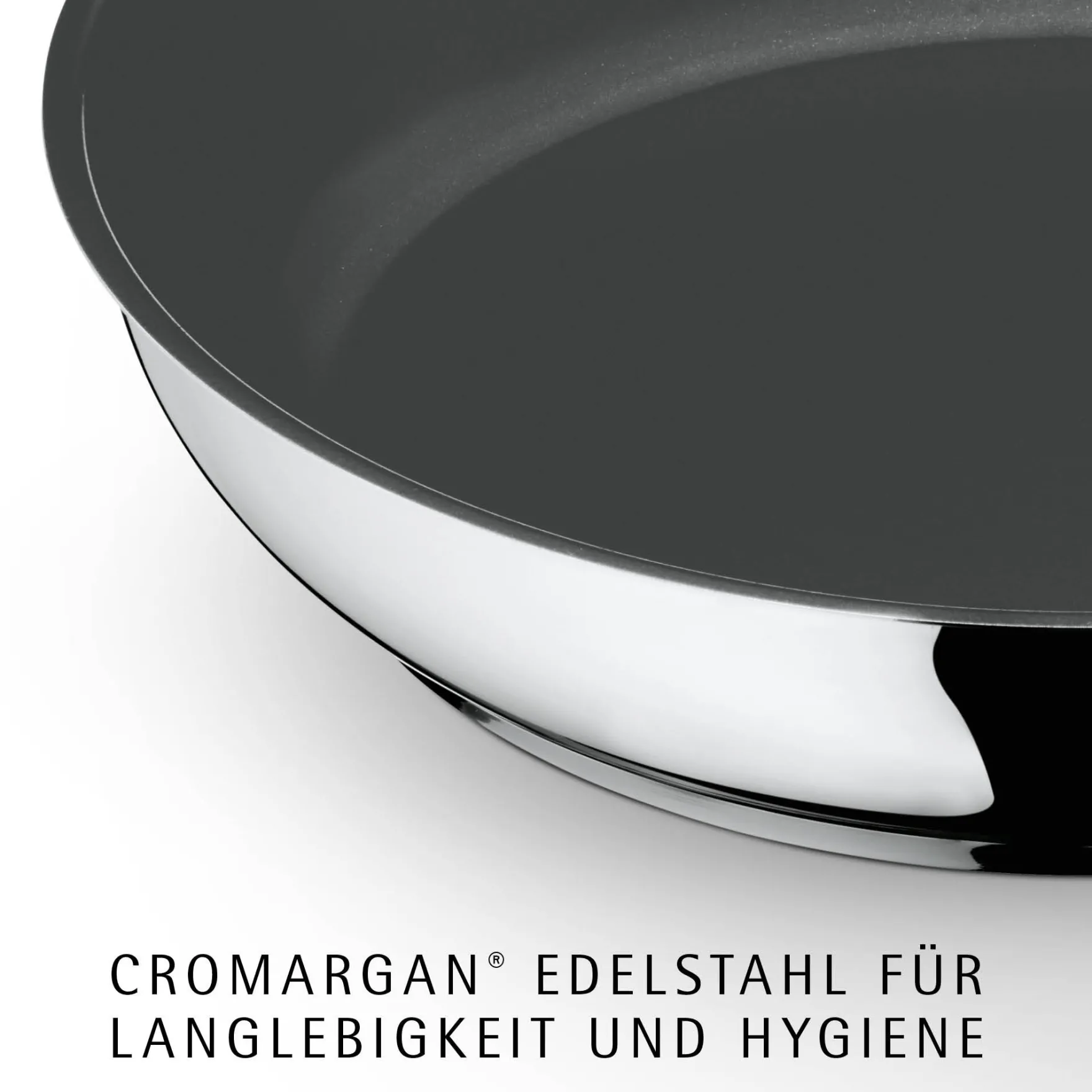Küchenutensilien|Induktionspfannen|WMF Devil Bratpfannen-Set, 3-teilig, 24 cm + 28 cm + Pfannenwender