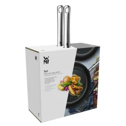 Küchenutensilien|Induktionspfannen|WMF Devil Bratpfannen-Set, 3-teilig, 24 cm + 28 cm + Pfannenwender