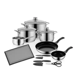 Topfsets|WMF Diadem Plus Kochgeschirr-Set, 10-teilig