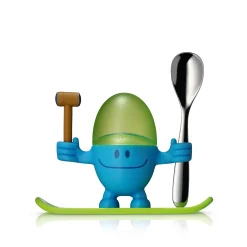 Eierbecher|WMF Eierbecher McEgg mit Löffel, Blau