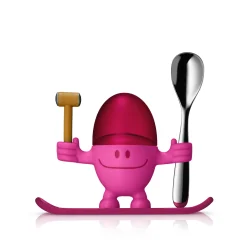 Eierbecher|WMF Eierbecher McEgg mit Löffel, Pink