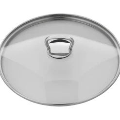 Pfannendeckel|WMF Ersatz-Glasdeckel mit eckigem Griff, 24 cm