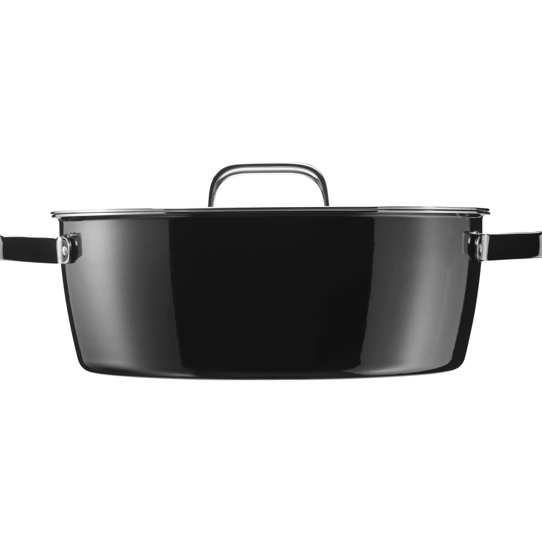 Bratentöpfe|WMF Fusiontec Aromatic Bratentopf mit Deckel, 22 cm, Black
