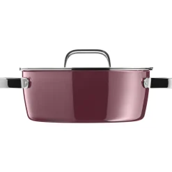 Bratentöpfe|WMF Fusiontec Aromatic Bratentopf, 22 cm, Rose Quartz