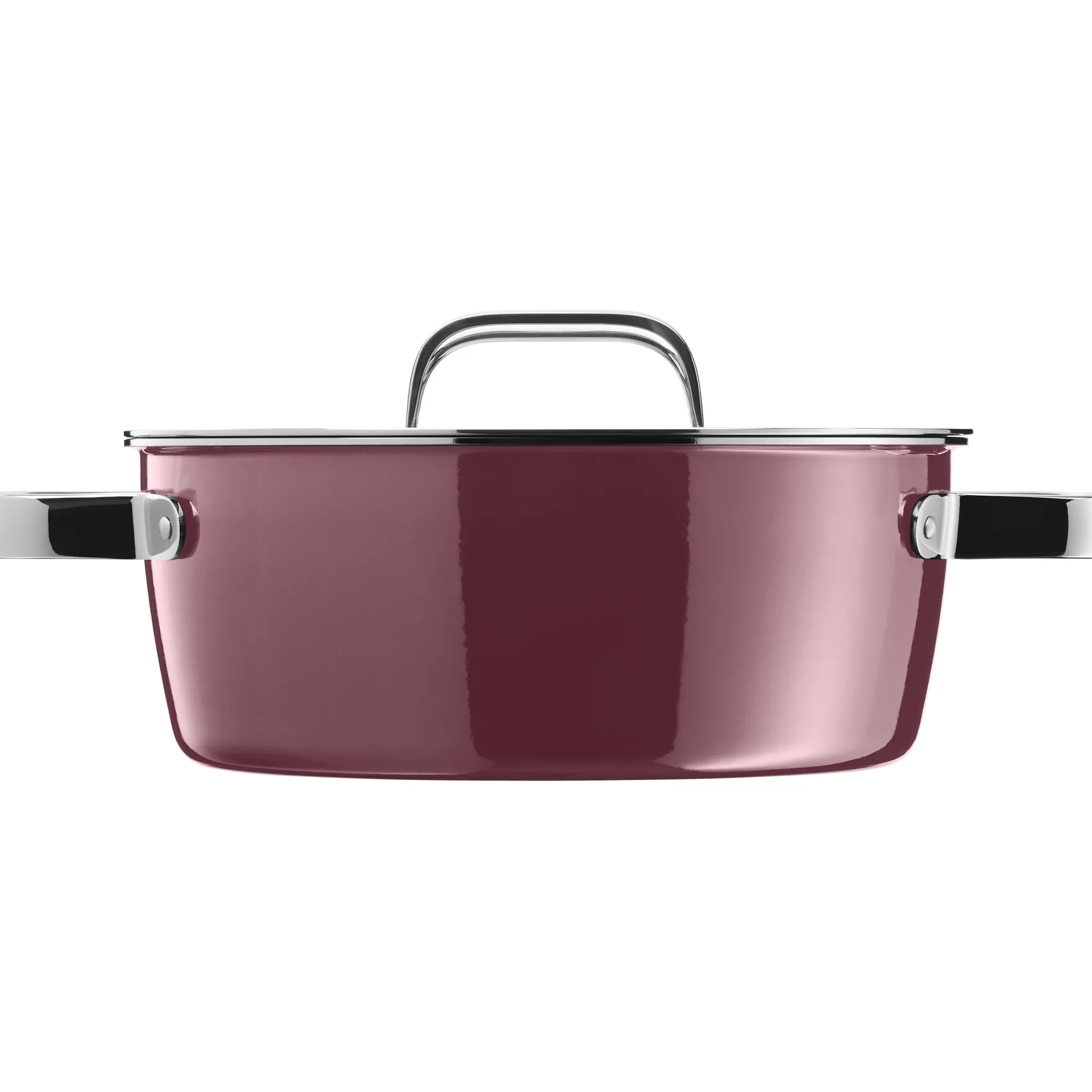 Bratentöpfe|WMF Fusiontec Aromatic Bratentopf, 22 cm, Rose Quartz