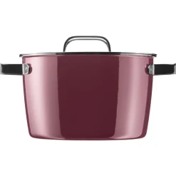 Kochtöpfe|Induktionstöpfe|WMF Fusiontec Aromatic Kochtopf, 24 cm, Rose Quartz