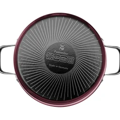 Kochtöpfe|Induktionstöpfe|WMF Fusiontec Aromatic Kochtopf, 24 cm, Rose Quartz