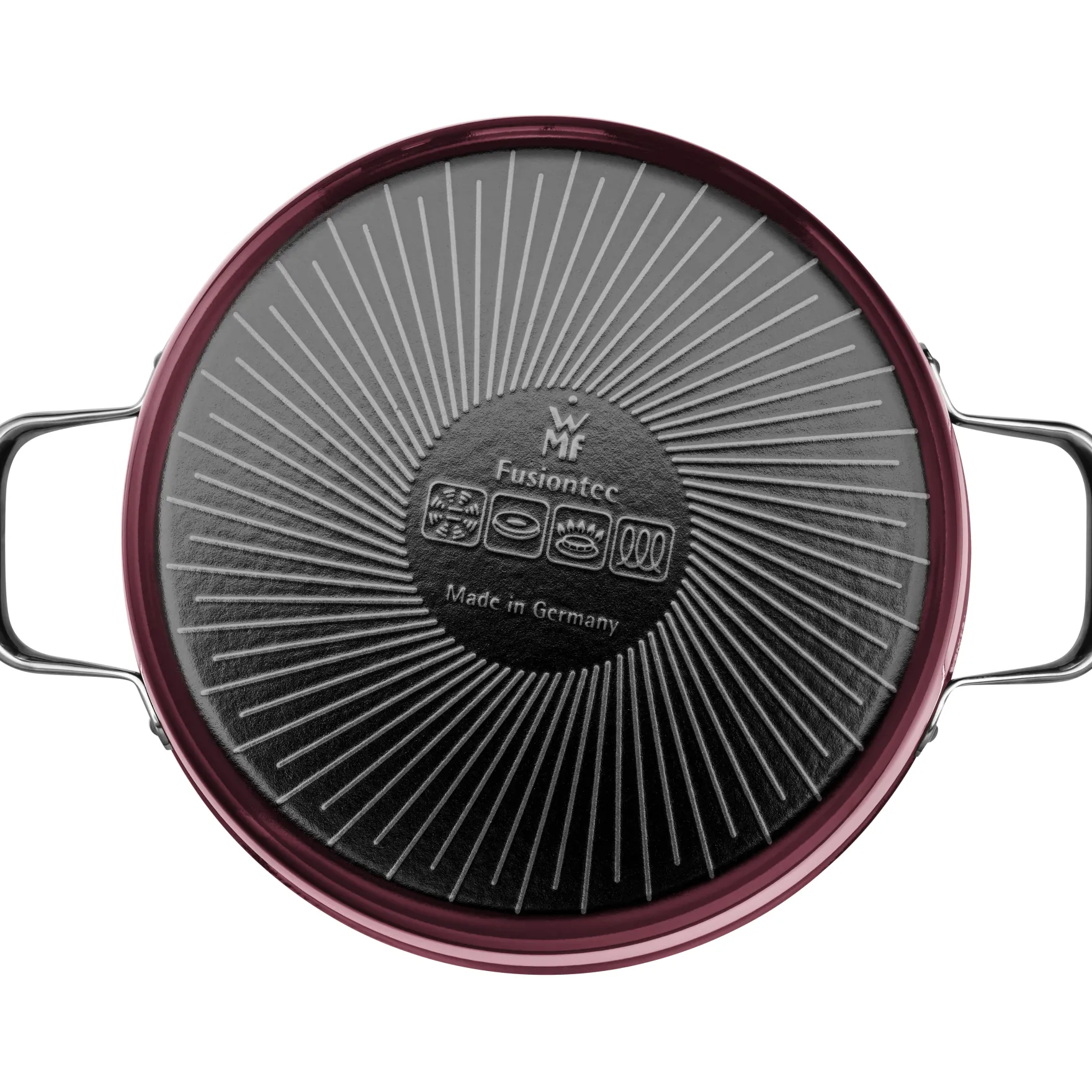 Kochtöpfe|Induktionstöpfe|WMF Fusiontec Aromatic Kochtopf, 24 cm, Rose Quartz