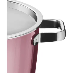 Kochtöpfe|Induktionstöpfe|WMF Fusiontec Aromatic Kochtopf, 24 cm, Rose Quartz