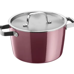 Kochtöpfe|Induktionstöpfe|WMF Fusiontec Aromatic Kochtopf, 22 cm, Rose Quartz