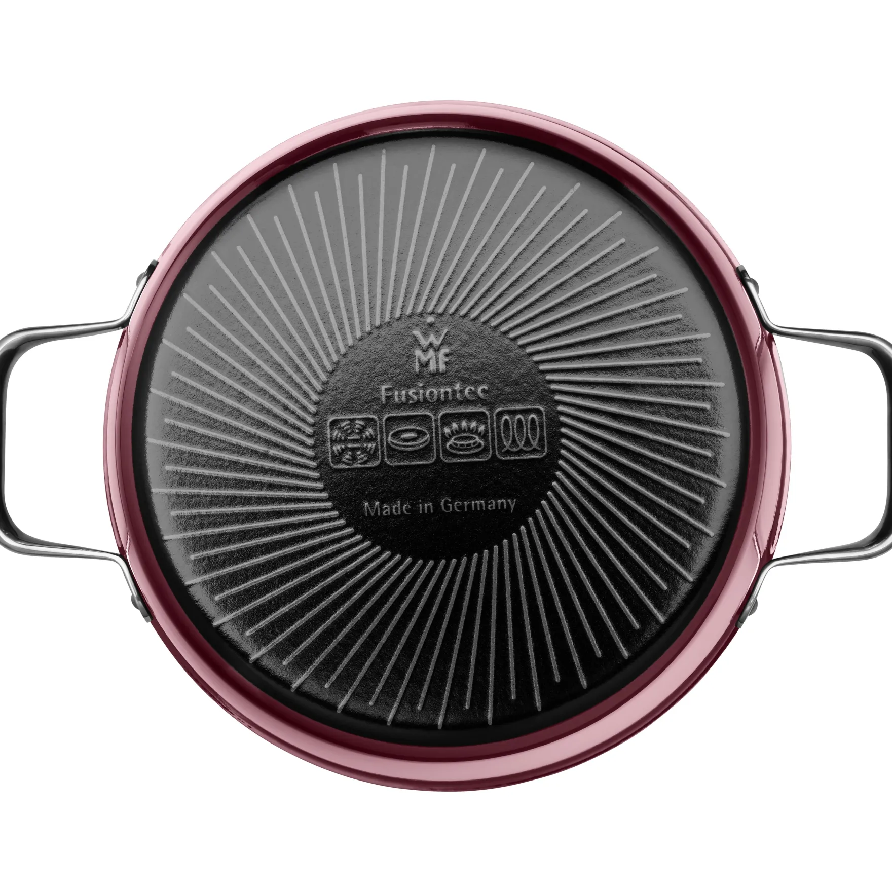 Kochtöpfe|Induktionstöpfe|WMF Fusiontec Aromatic Kochtopf, 22 cm, Rose Quartz