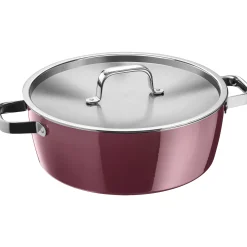 Bräter & Schmortöpfe|WMF Fusiontec Aromatic Schmortopf, 28 cm, Rose Quartz