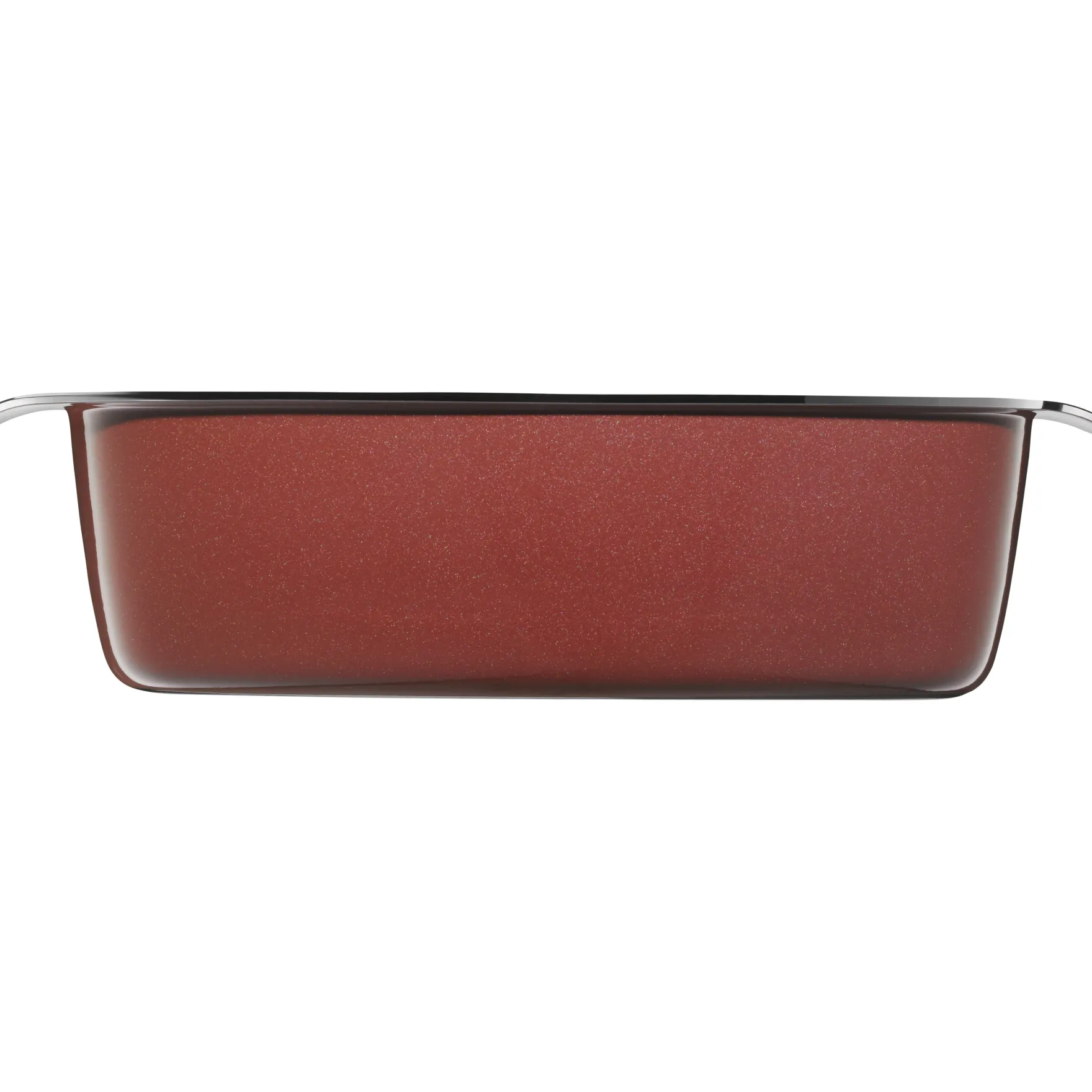 Bräter & Schmortöpfe|WMF Fusiontec Mineral Bräter mit Glasdeckel, rechteckig, 32 x 21 cm, Rose Quartz