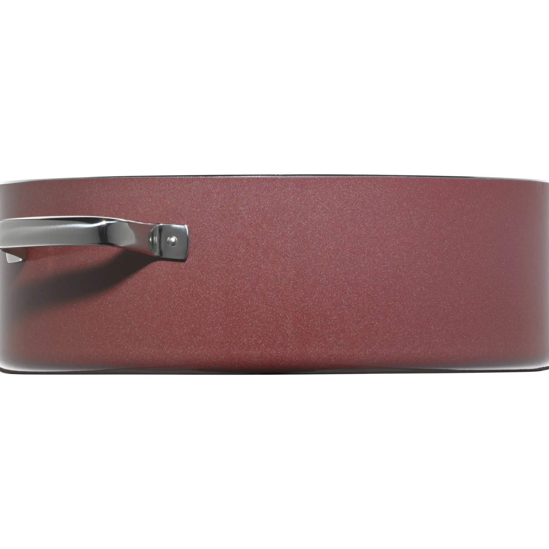 Bräter & Schmortöpfe|WMF Fusiontec Mineral Bräter mit Glasdeckel, oval, 36 cm, Rose Quartz