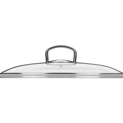 Bräter & Schmortöpfe|WMF Fusiontec Mineral Bräter mit Glasdeckel, oval, 36 cm, Platinum