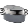 Bräter & Schmortöpfe|WMF Fusiontec Mineral Multi-Bräter mit Edelstahldeckel, 38 cm, Platinum