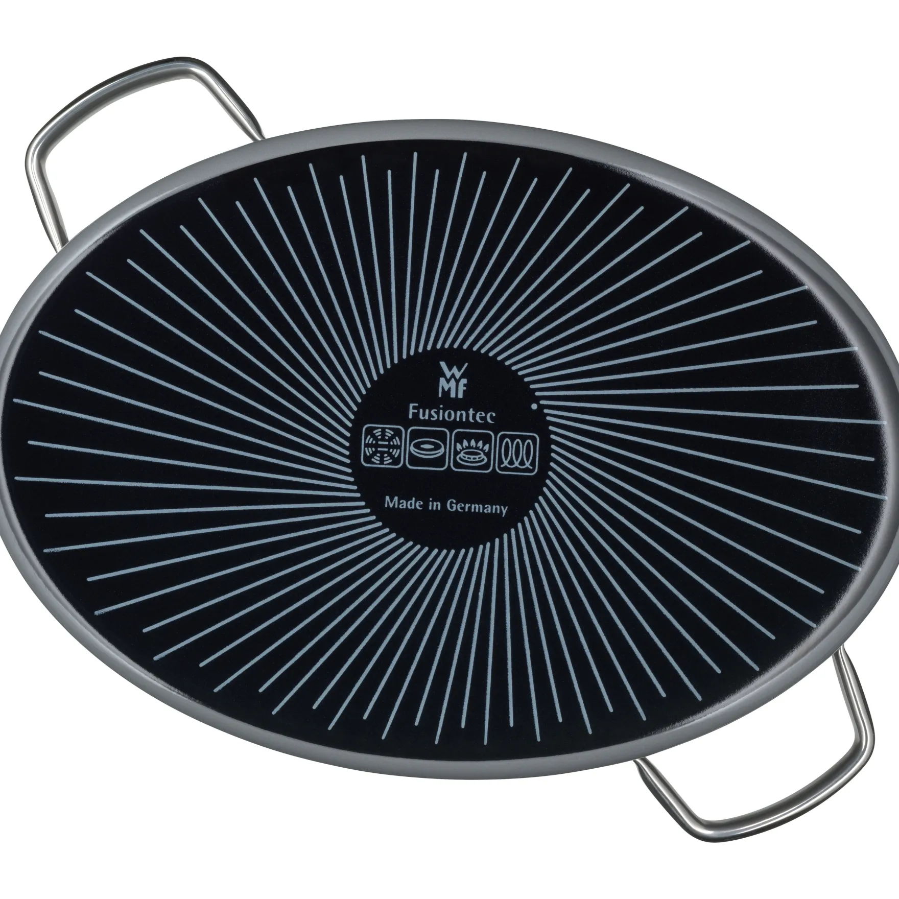 Bräter & Schmortöpfe|WMF Fusiontec Mineral Multi-Bräter mit Edelstahldeckel, 38 cm, Platinum