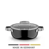 Bratentöpfe|WMF Fusiontec Mineral Pro, Bratentopf mit Deckel, 20 cm, Black