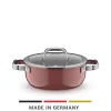 Induktionstöpfe|WMF Fusiontec Mineral Pro, Bratentopf mit Deckel, 20 cm, Rose Quartz
