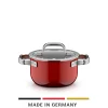 Kochtöpfe|WMF Fusiontec Mineral Pro, Kochtopf mit Deckel, 16 cm, Passion Red