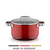 Kochtöpfe|WMF Fusiontec Mineral Pro, Kochtopf mit Deckel, 20 cm, Passion Red