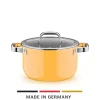 Kochtöpfe|WMF Fusiontec Mineral Pro, Kochtopf mit Deckel, 20 cm, Mango Yellow