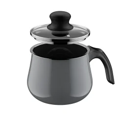 Induktionstöpfe|WMF Fusiontec Mineral Pro, Mini-Topf mit Deckel, 12 cm, Platinum