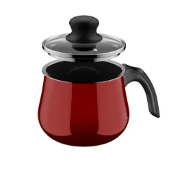 Induktionstöpfe|WMF Fusiontec Mineral Pro, Mini-Topf mit Deckel, 12 cm, Passion Red