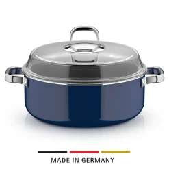 Bräter & Schmortöpfe|WMF Fusiontec Mineral Pro, Schmortopf mit Deckel, 28 cm, Tim Raue Edition