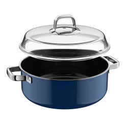 Bräter & Schmortöpfe|WMF Fusiontec Mineral Pro, Schmortopf mit Deckel, 28 cm, Tim Raue Edition