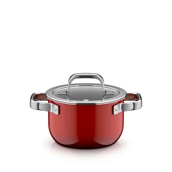 Topfsets|WMF Fusiontec Mineral Pro, Topf-Set, 4-teilig, Passion Red