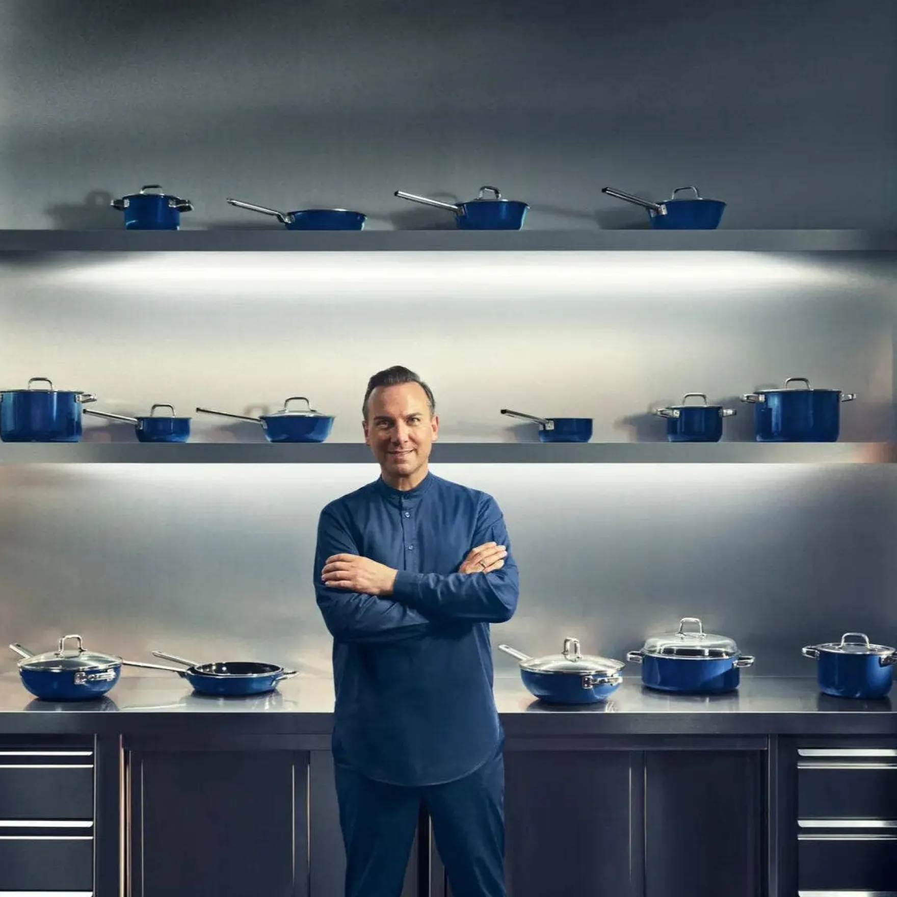 Woks|WMF Fusiontec Mineral Pro, Wok mit Deckel, 28 cm, Tim Raue Edition