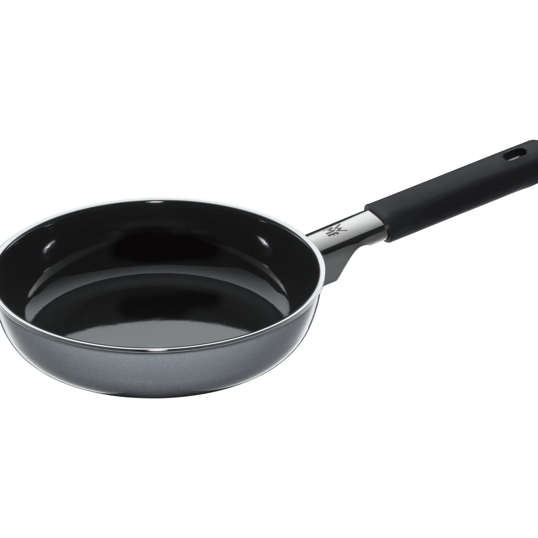Bratpfannen|WMF Fusiontec Mineral Stielpfanne, 20 cm, Platinum