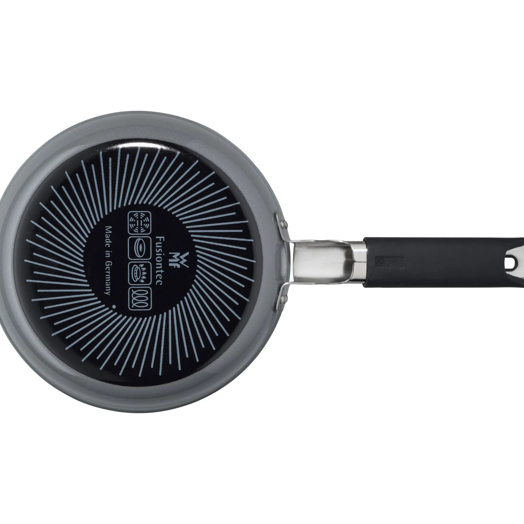 Bratpfannen|WMF Fusiontec Mineral Stielpfanne, 20 cm, Platinum